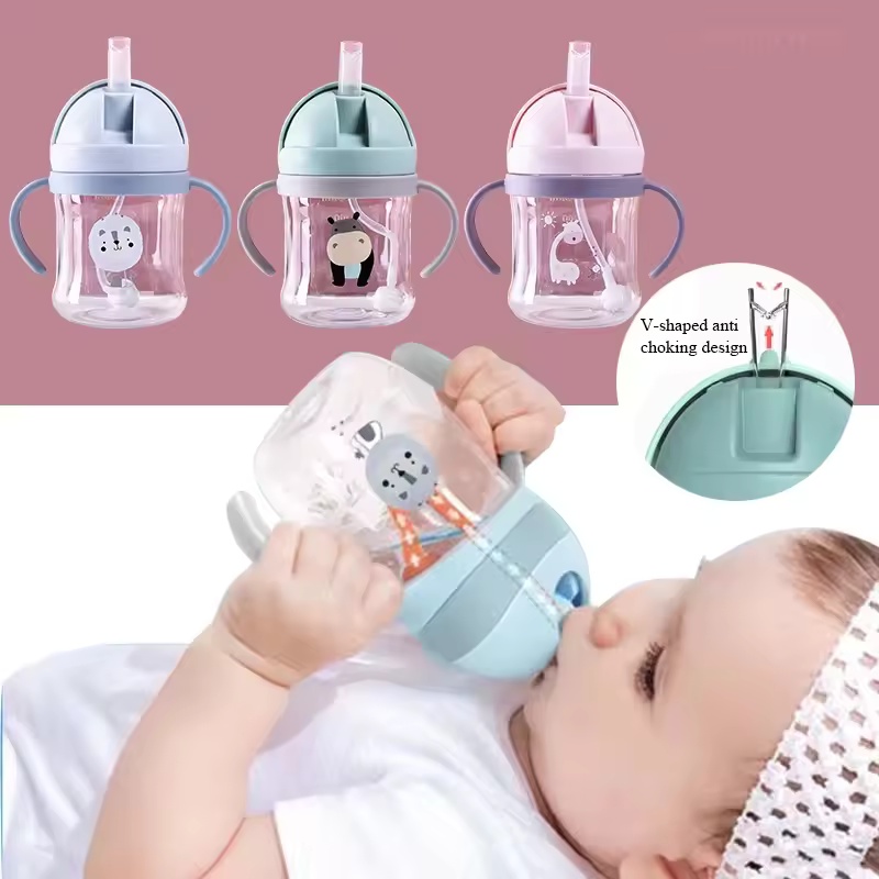 Zwitsal Baby Products - Çift Saplı Saman Kupa çocuk Su