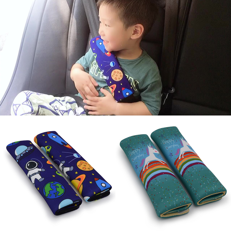 Infant Car Seat Cover - 2 adet sevimli araba oto emniyet