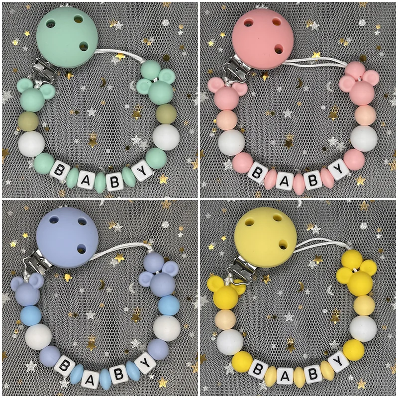 Zwitsal Baby Products - Bebek emzik klipsi kişiselleştirilmiş isim kukla