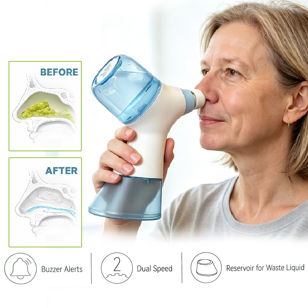 Elektrikli Burun Yıkama Sistem - Nasal Aspirator incelemesi ve fiyatı
