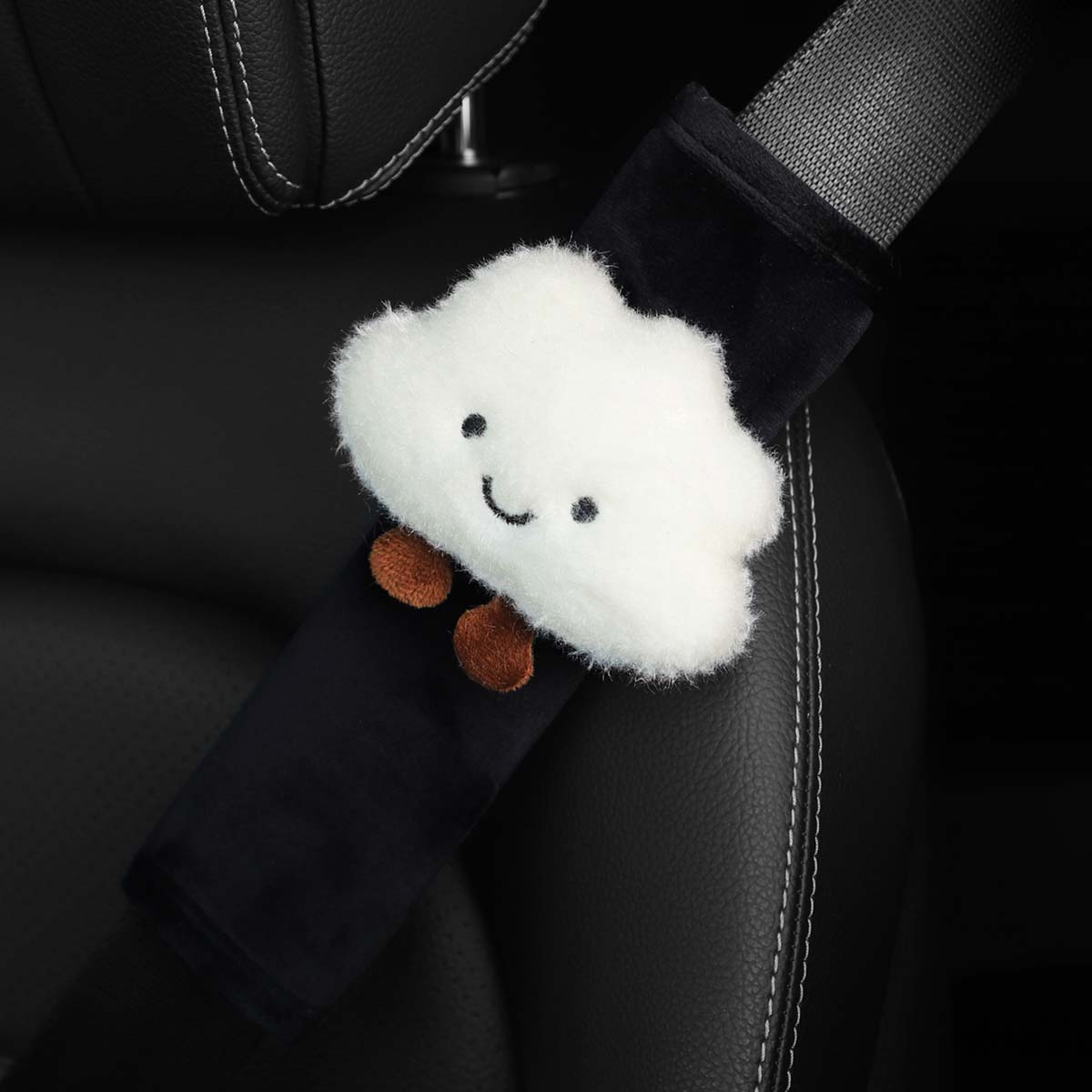 Bulut Şeklinde Peluş Araba Omu - Infant Car Seat Cover incelemesi ve fiyatı