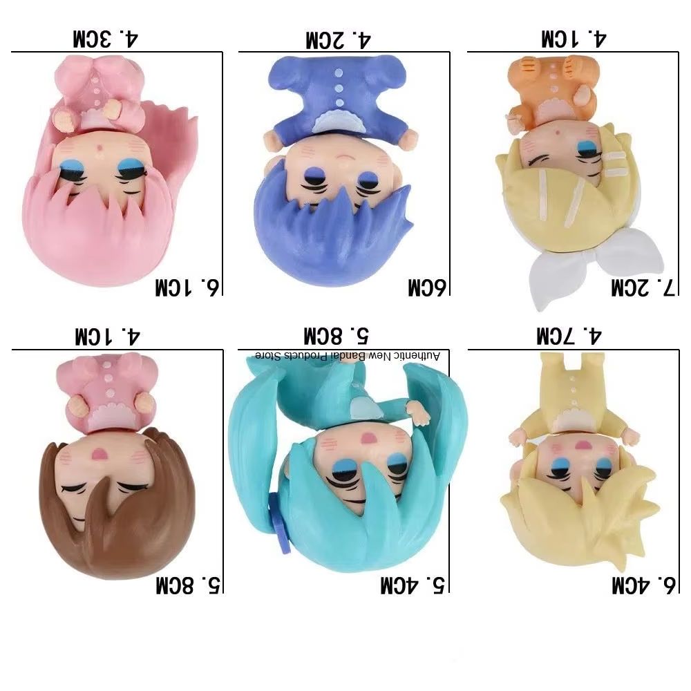 6 adet/set Anime Hatsune Miku  - Baby Q Products incelemesi ve fiyatı